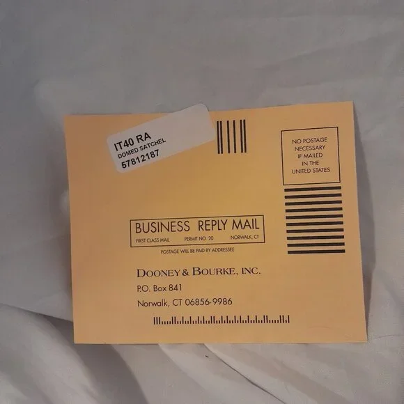 Vintage Y2K 2003 Dooney & Bourke Pink Monogram Domed Satchel Barbiecore - Picture 7 of 16